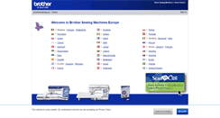 Desktop Screenshot of brothersewing.eu