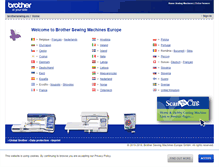 Tablet Screenshot of brothersewing.eu